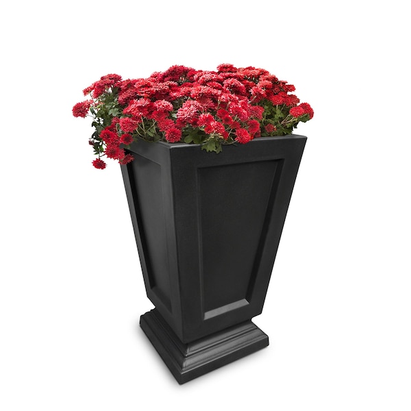 Aberdeen 25" Tall Planter - Black